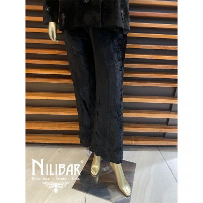Black Velvet Co-ord Set