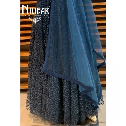 Peacock Green Lehenga