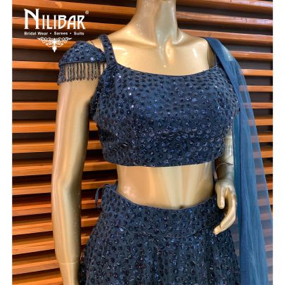 Peacock Green Lehenga