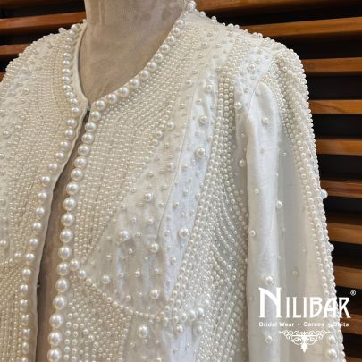 White evening coat hot sale