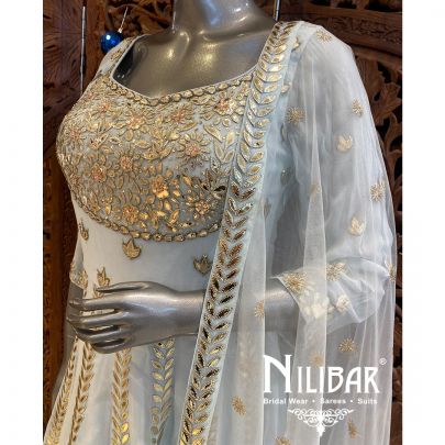 Blue Georgette Salwar Suit