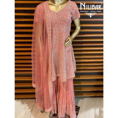 Rose Pink Garara Suit