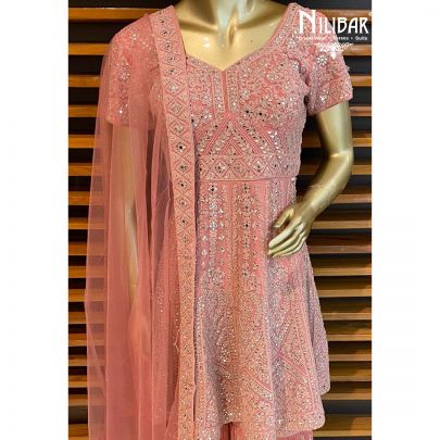 Rose Pink Garara Suit