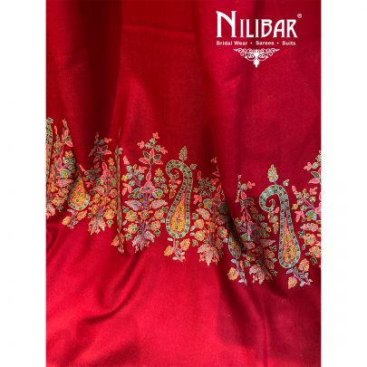 Dark Red Pashmina Shawl