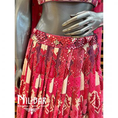 Hot Pink Georgette Lehenga