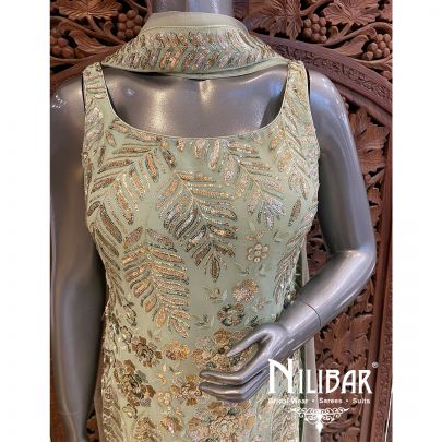 Pista Georgette Garara Suit