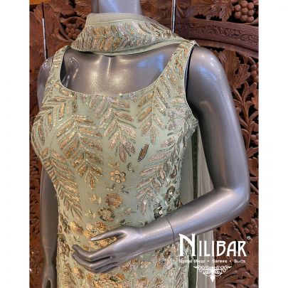 Pista Georgette Garara Suit