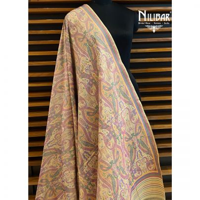 Cream Jamawar Dupatta
