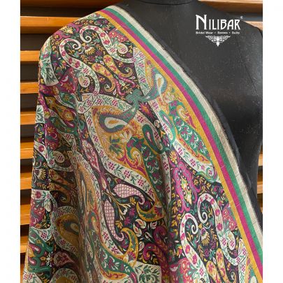 Black Jamawar Dupatta