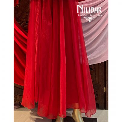 Cherry Red Jacket Style Suit