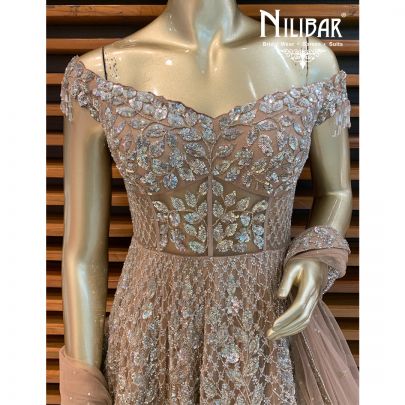 Copper Net Gown