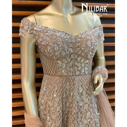 Copper Net Gown