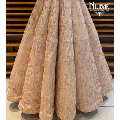 Rose Pink Net Gown