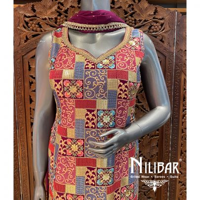 Falsa Georgette Silk Pant Suit