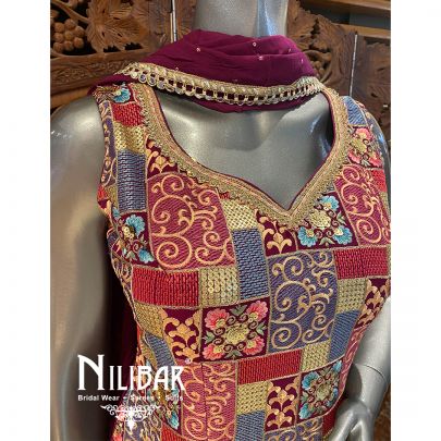 Falsa Georgette Silk Pant Suit