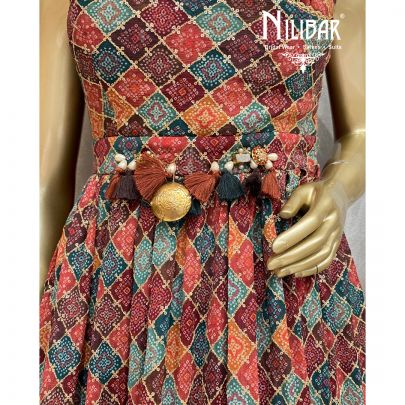 Carmine Red Sharara Suit