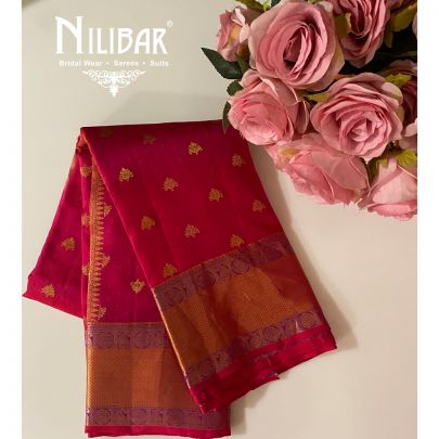 Red Kanjivaram Silk Saree