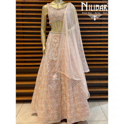 Pastel Baby Pink Lehenga