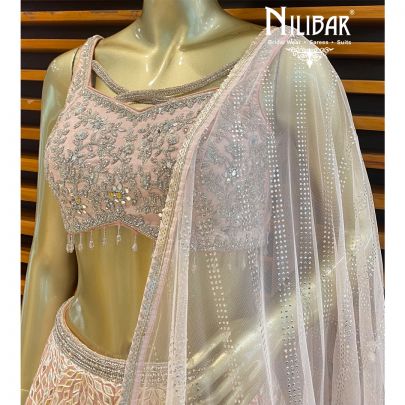 Pastel Baby Pink Lehenga