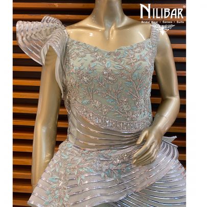 Pista Green Gown
