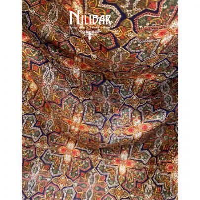 Blue Pashmina Embroidered Shawl