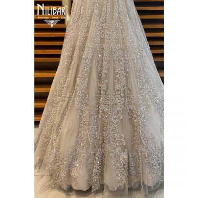 Ivory Net Gown