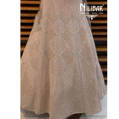 Ballerina Pink Net Lehenga