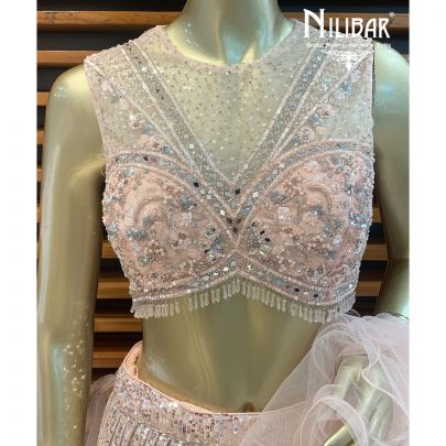 Light Baby Pink Lehenga