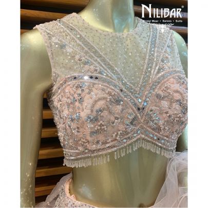 Light Baby Pink Lehenga