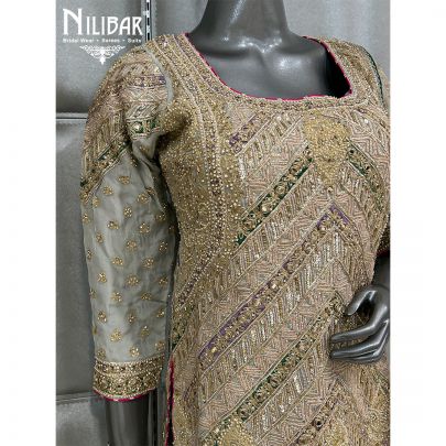Tea Green Garara Suit