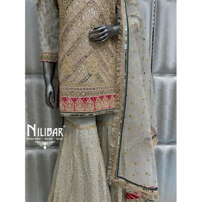Tea Green Garara Suit