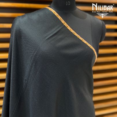 Black Soft Pashmina Shawl