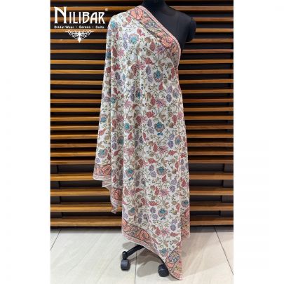 Off White Soft Pashmina Shawl