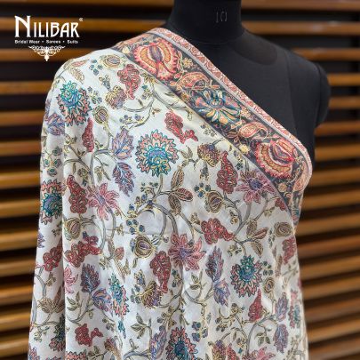 Off White Soft Pashmina Shawl