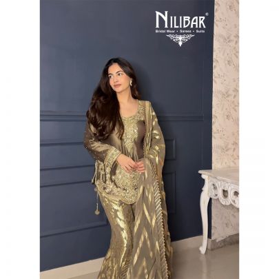Jannat Khurana In Our Gold Lamé Garara Set