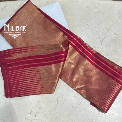 Rose Pink Silk Saree