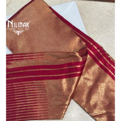 Rose Pink Silk Saree