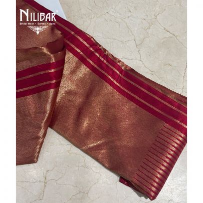 Rose Pink Silk Saree