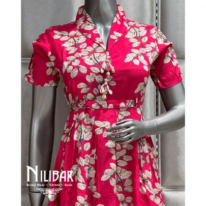 Hot Pink Cotton Tunic