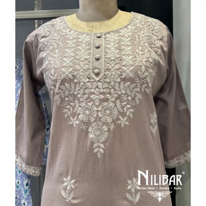 Mouse Cotton Printed kurti