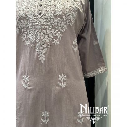 Mouse Cotton Printed kurti