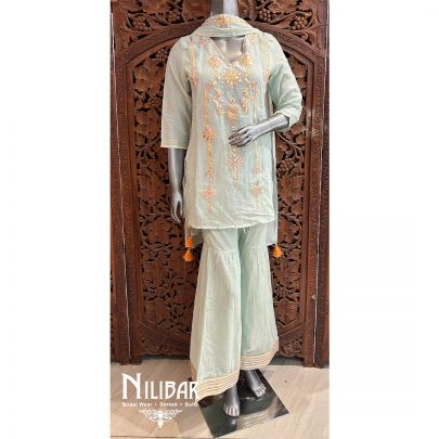 Sea Green Cotton Summer Set