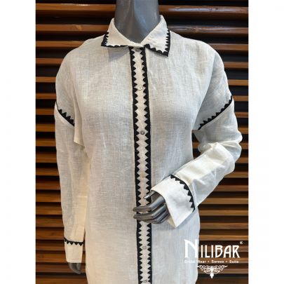 White Linen Pant Suit