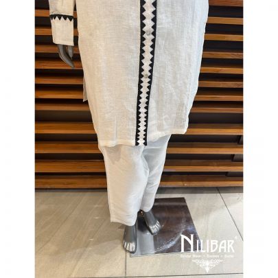 White Linen Pant Suit