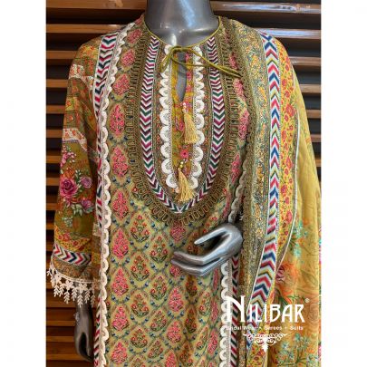 Mehendi Green Pant Suit