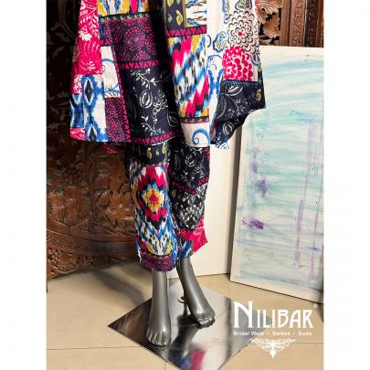 Multicolor Cotton Printed Co-ord Set