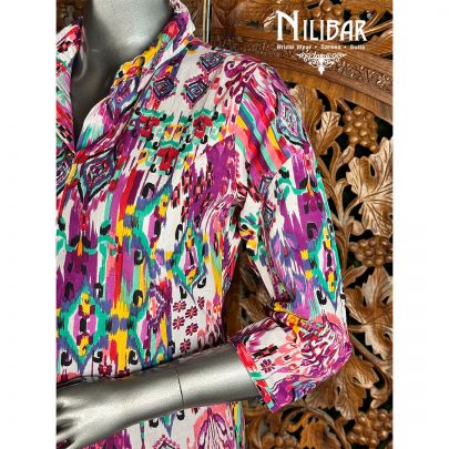 Multicolor Cotton Co-ord Set