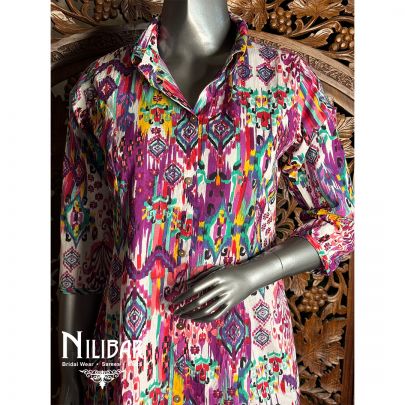 Multicolor Cotton Co-ord Set