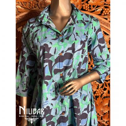 Blue Cotton Co-ord Set