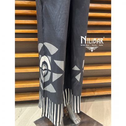 Black Printed Cotton Co-ord Set